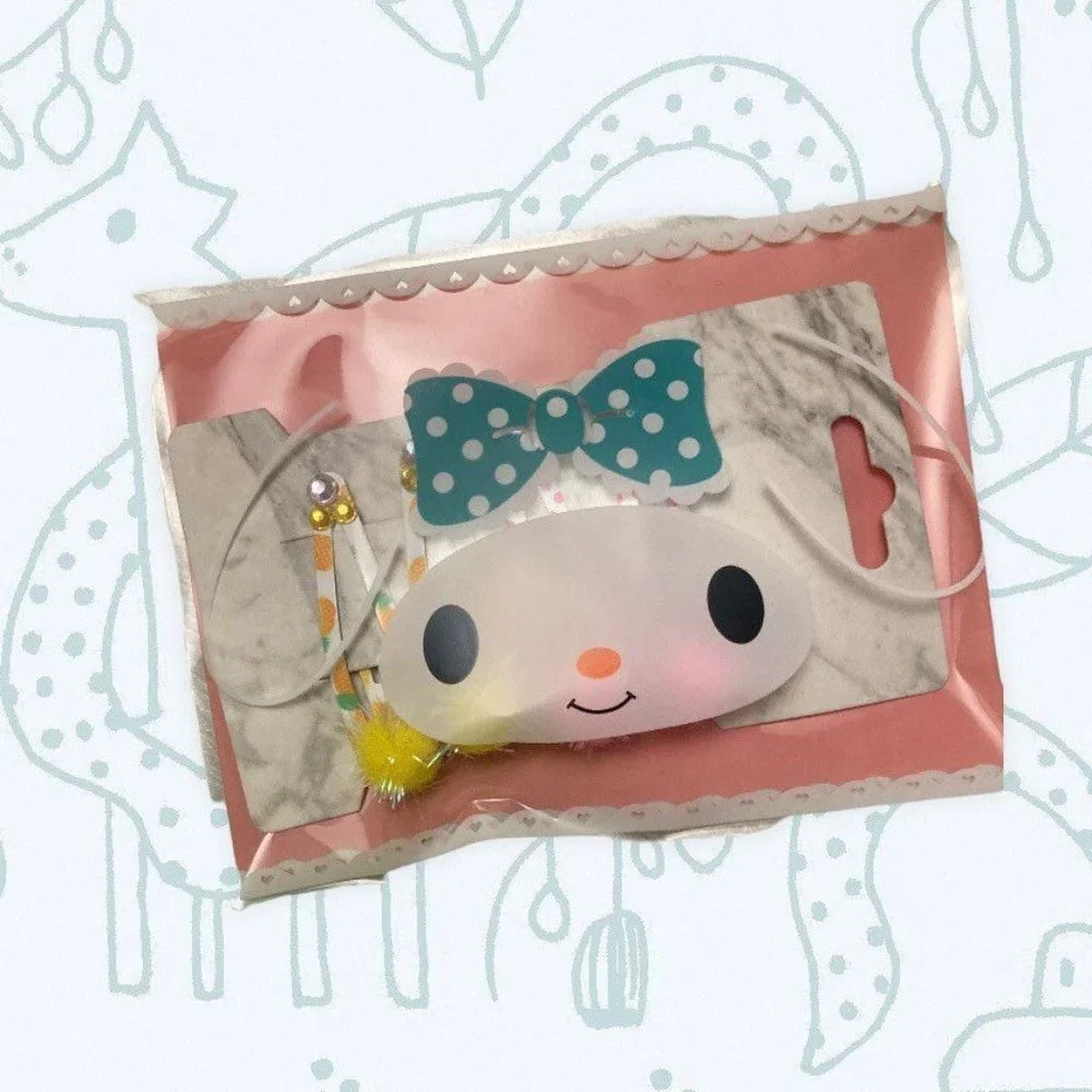 CupCake Hair Clips Set 8 pcs, Ice Cream Hair Clip for Girls & Baby Accessories - Picture 5 of 5